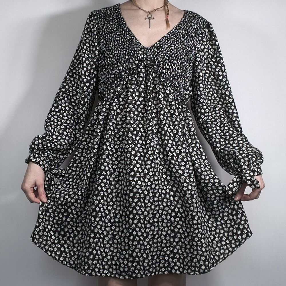 Floral Lightweight Flowy Mini Dress